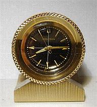 Accutron Brass Mini Clock Stock# 802c