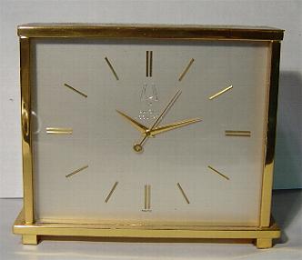 Accutron Brass Clock 'Empire' 'A' Stock# D2051